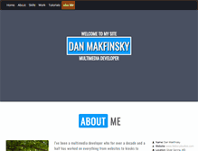 Tablet Screenshot of danmakfinsky.com